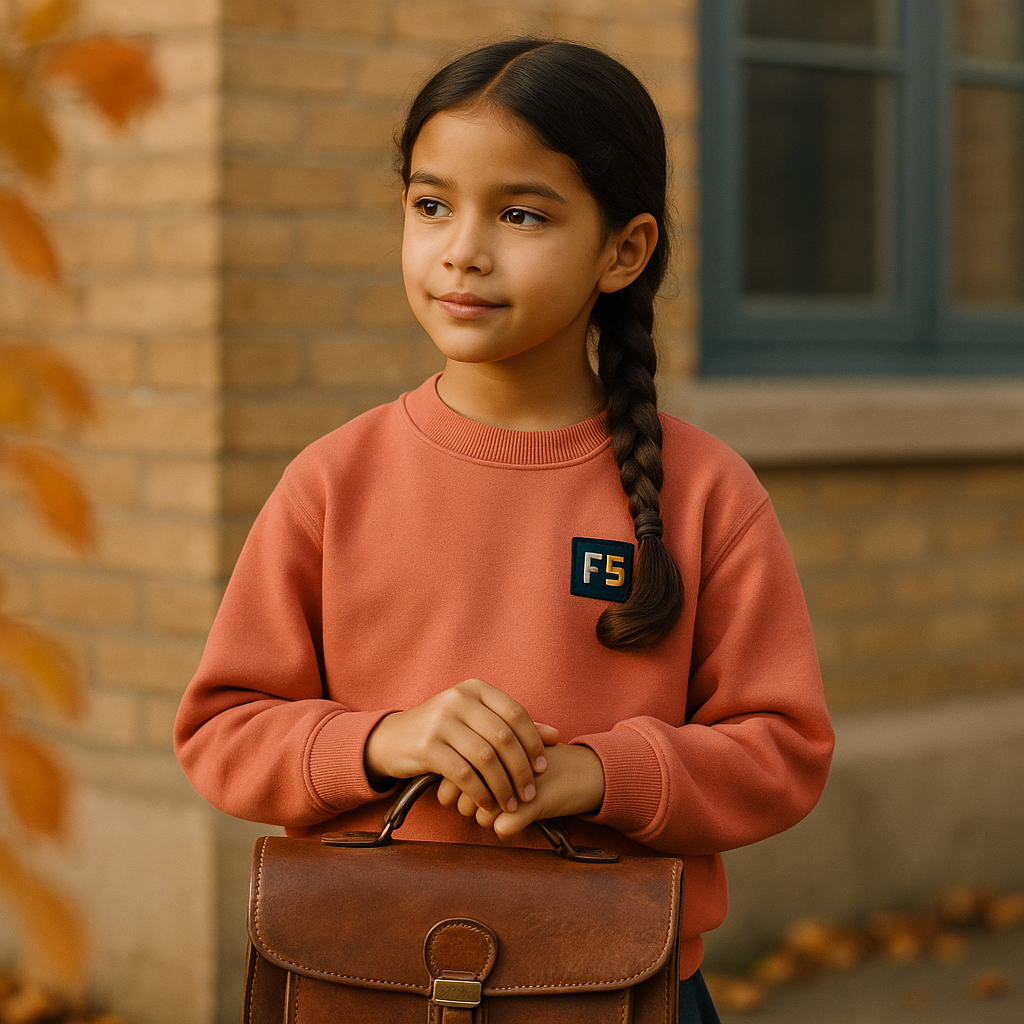 Post 07: criancas com uniforme escolar